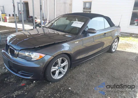 2008 BMW 128I z USA, uszkodzony, nr VIN WBAUL73538VE86309